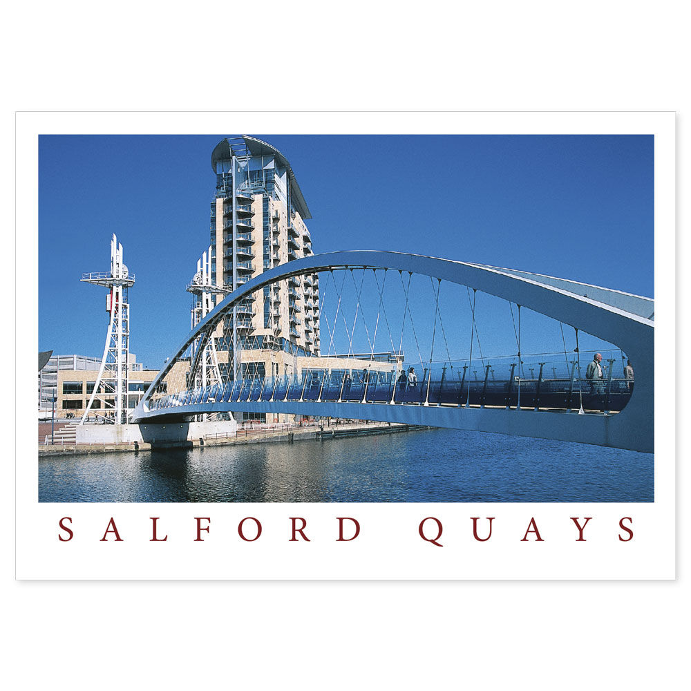Manchester Salford Quays Bridge