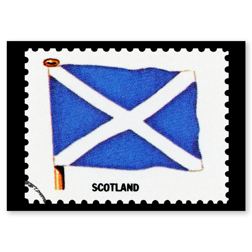 Scotland Flag/Stamp