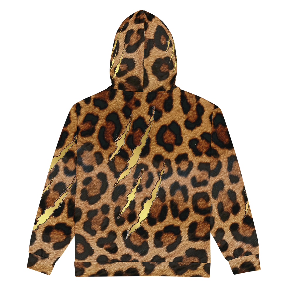 Thumbnail: Cheetah zip hoodie
