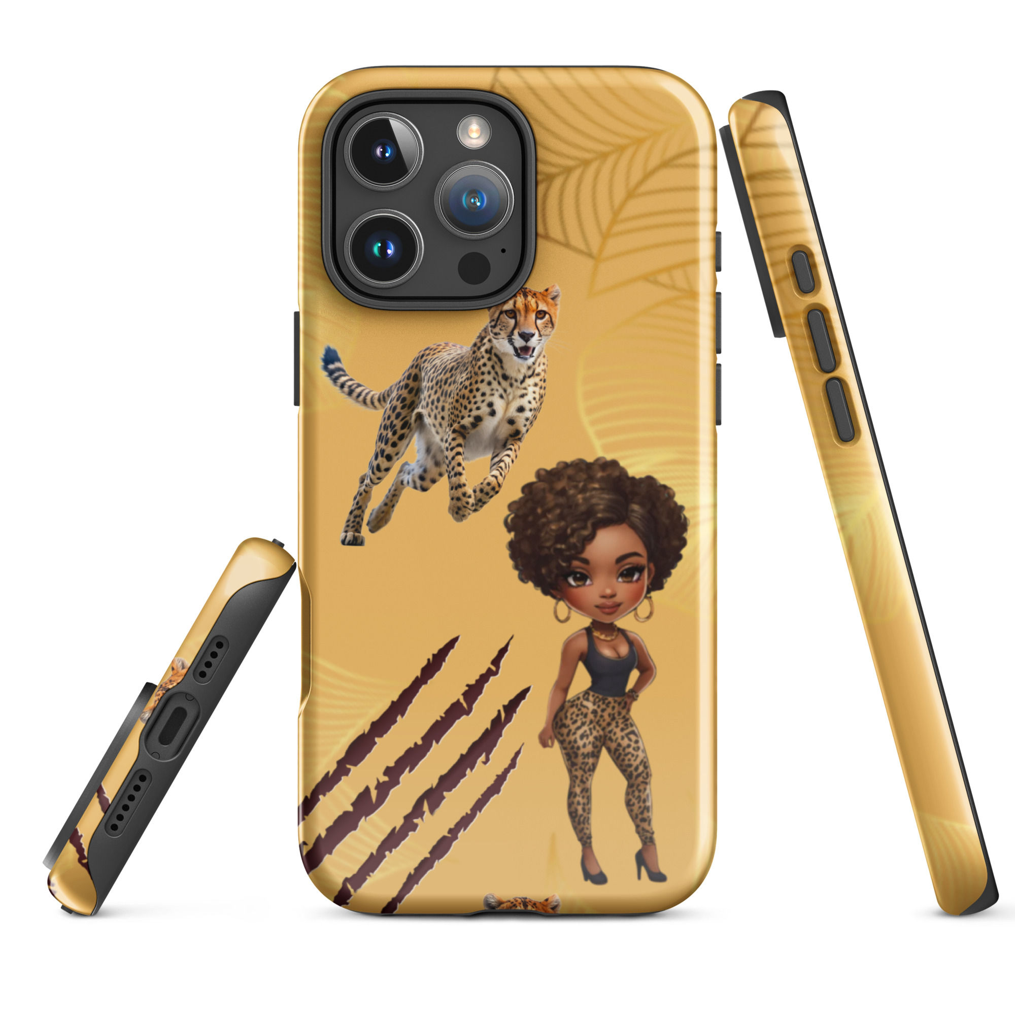 Exotic Cheetah Tough Case for iPhone®