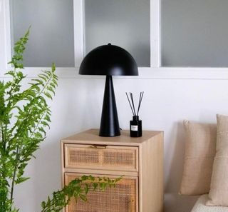 Lampe Paul métal noir