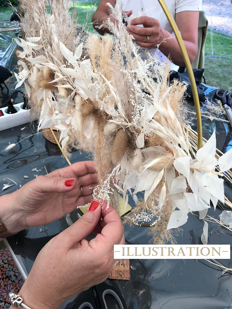 Atelier fleurs séchées | 26/03/23 à 09h30 | Enghien