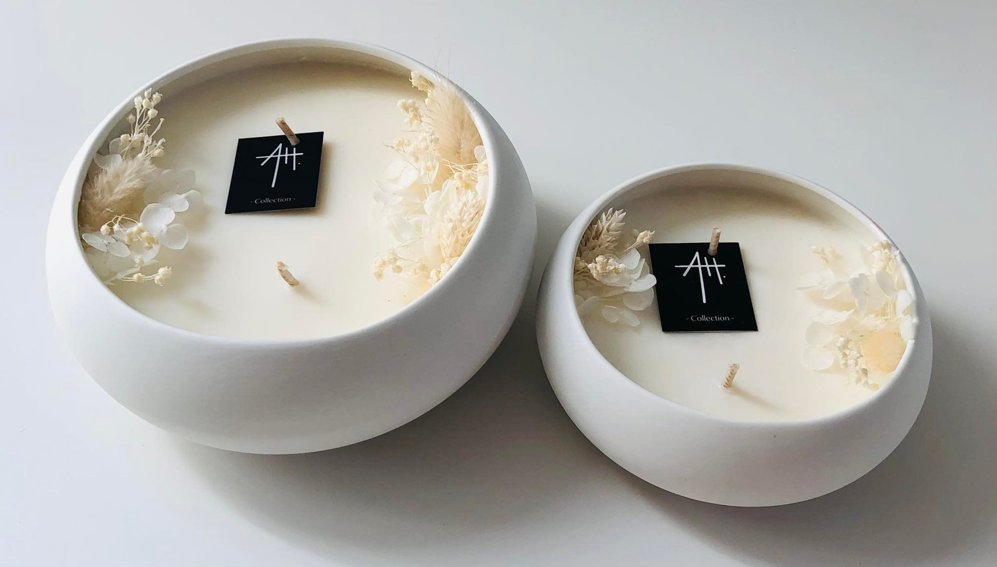 Bougie parfumée Cocoon bois de santal Atelier H