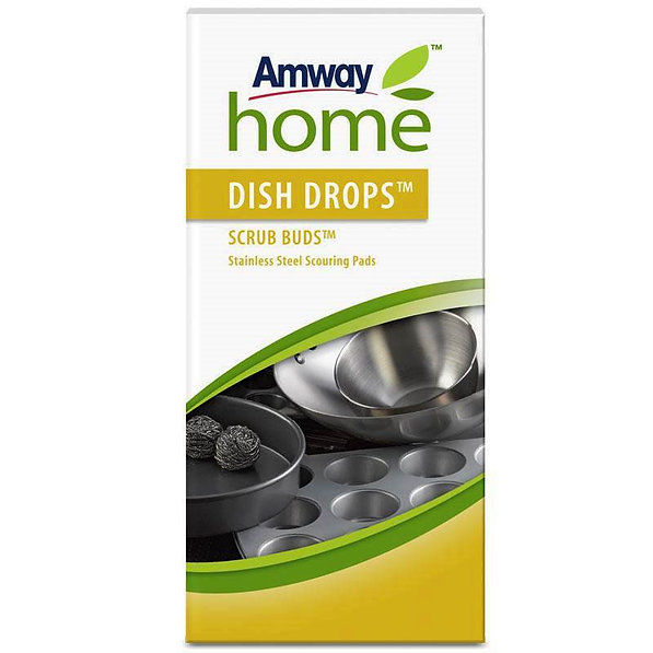Tortillons à Récurer en Inox DISH DROPS™ SCRUB BUDS™ - Taille: paquet de 4