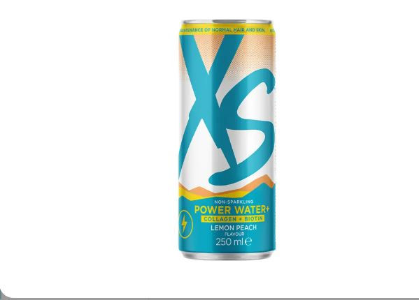 XS™ Boisson Power Water + (Canettes de 12 x 250 ml)