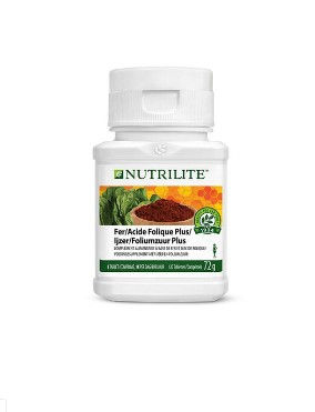 Fer/Acide Folique Plus NUTRILITE™ - Taille: 120 comprimés