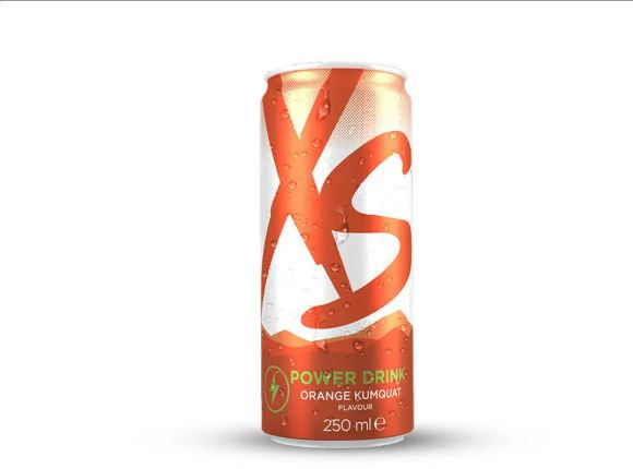 XS™ Boisson Power Drink Orange Kumquat Flavour (canettes de 12 x 250 ml)