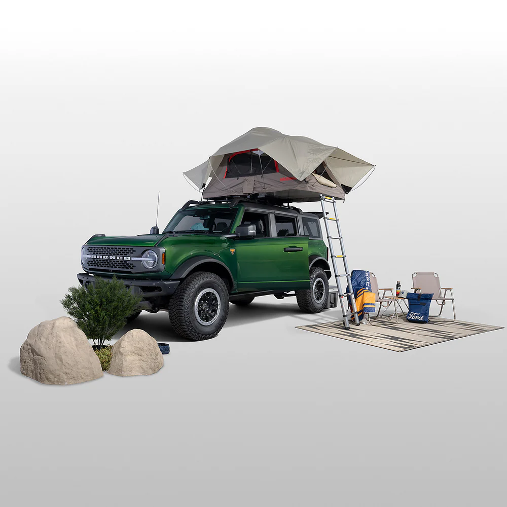 Kit focused on compatible accessories with guidance for dealer staging with other items.