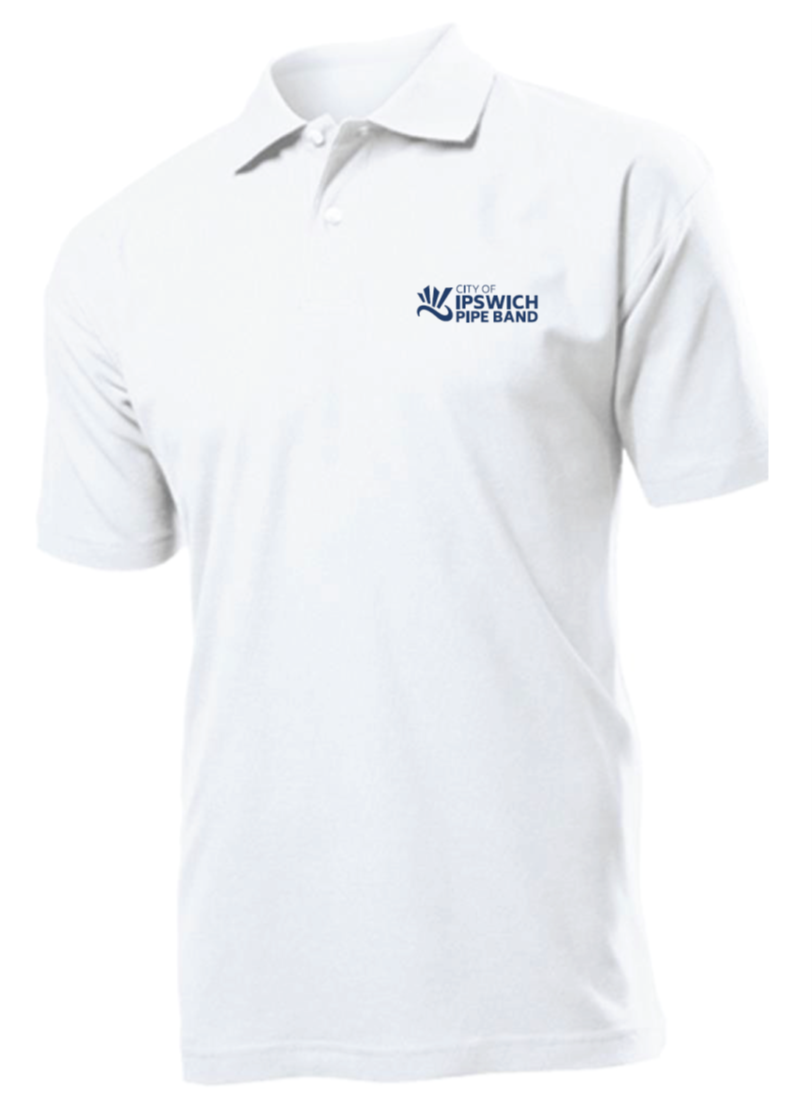 Thumbnail: City of Ipswich Pipe Band Premium polo shirt