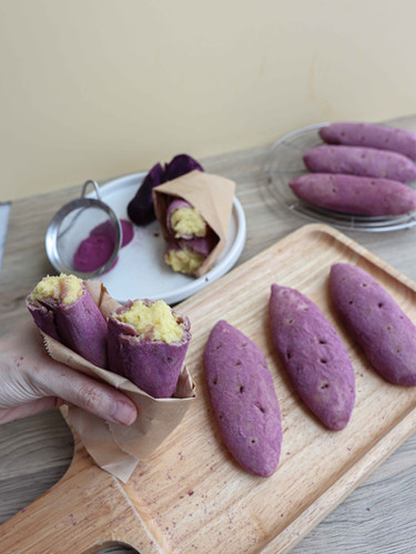 Sweet potato bun | sweetscottage