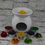 Thumbnail: Tealight holder with tealights and melts - colourful