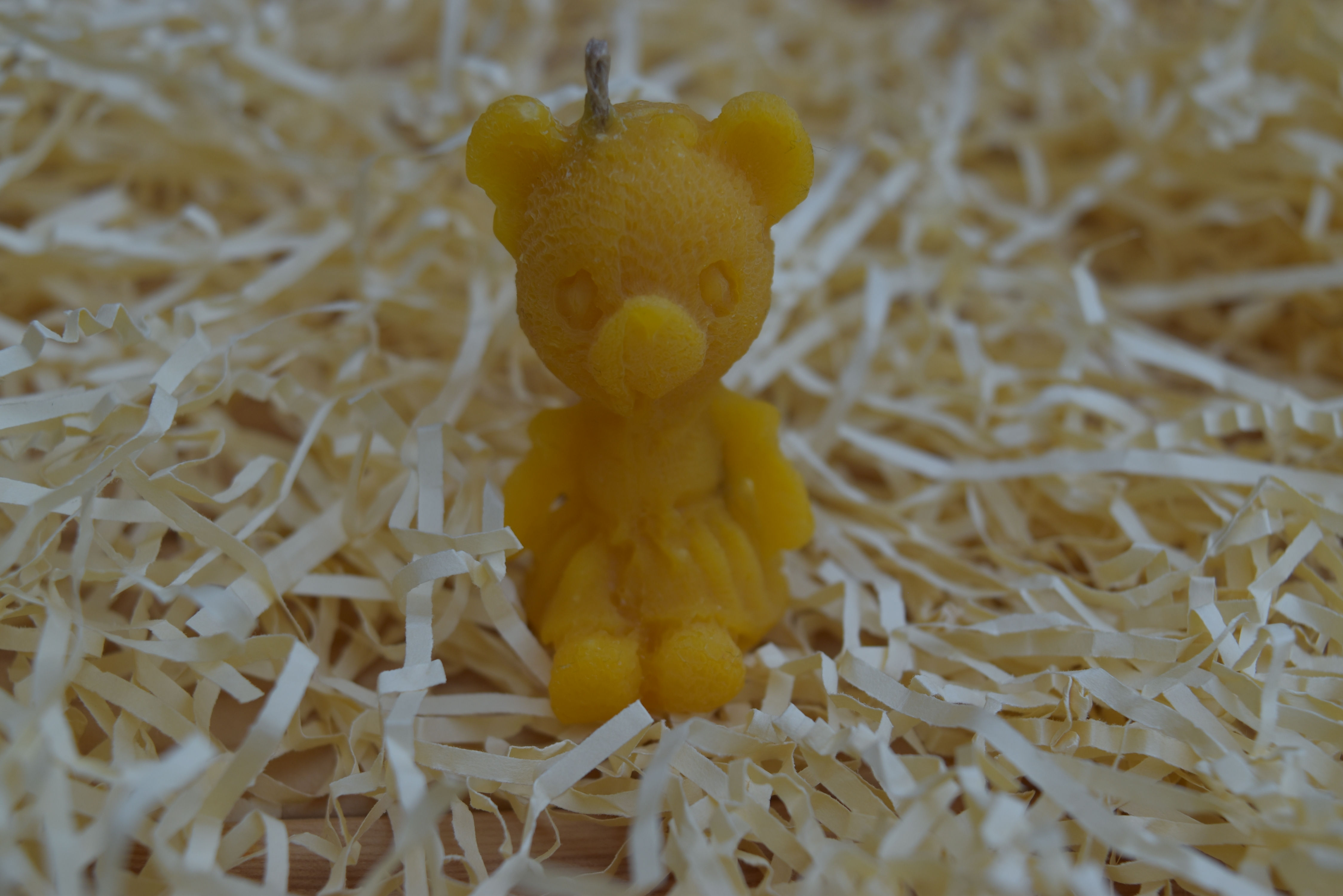 Mini bear in organza bag - 5 pieces