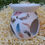 Thumbnail: Hand decorated wax melt burner / tealight holder - Feathers