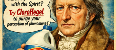 CloroHegel: Nuevo producto de higiene fenomenológica causa furor entre estudiantes de filosofía