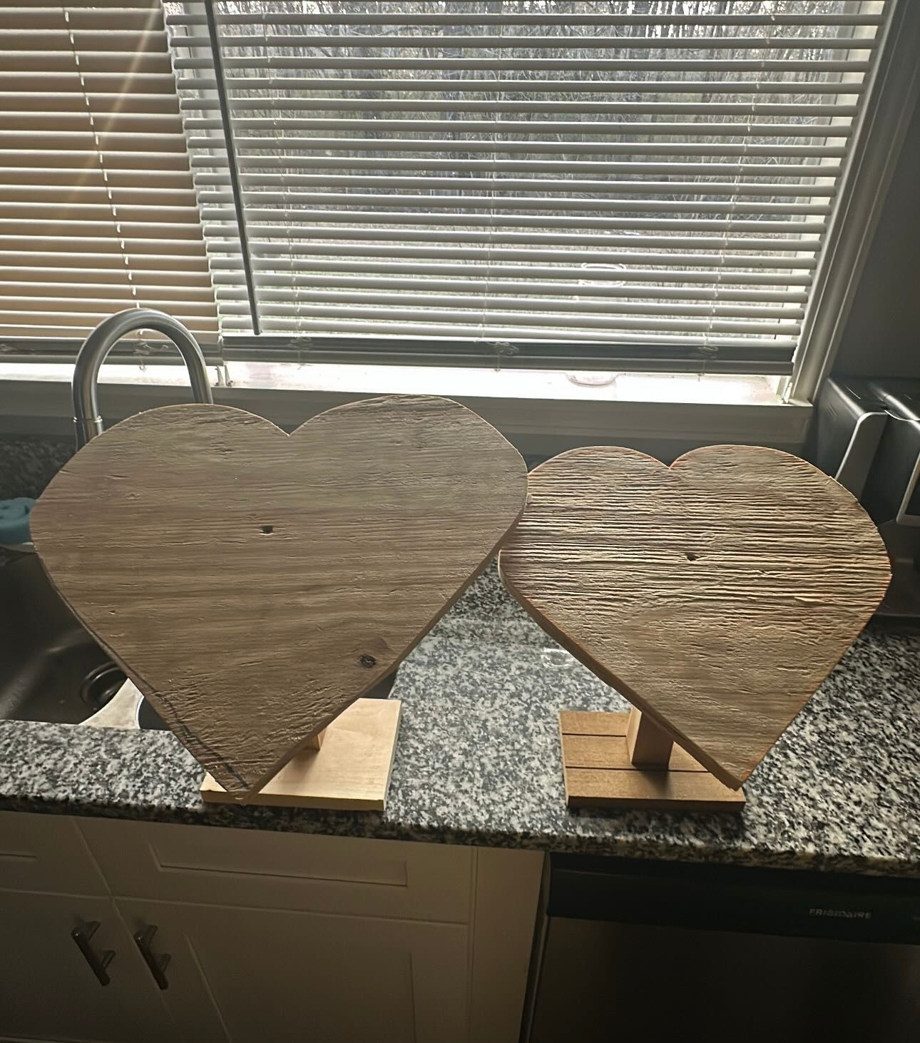 Large heart stand