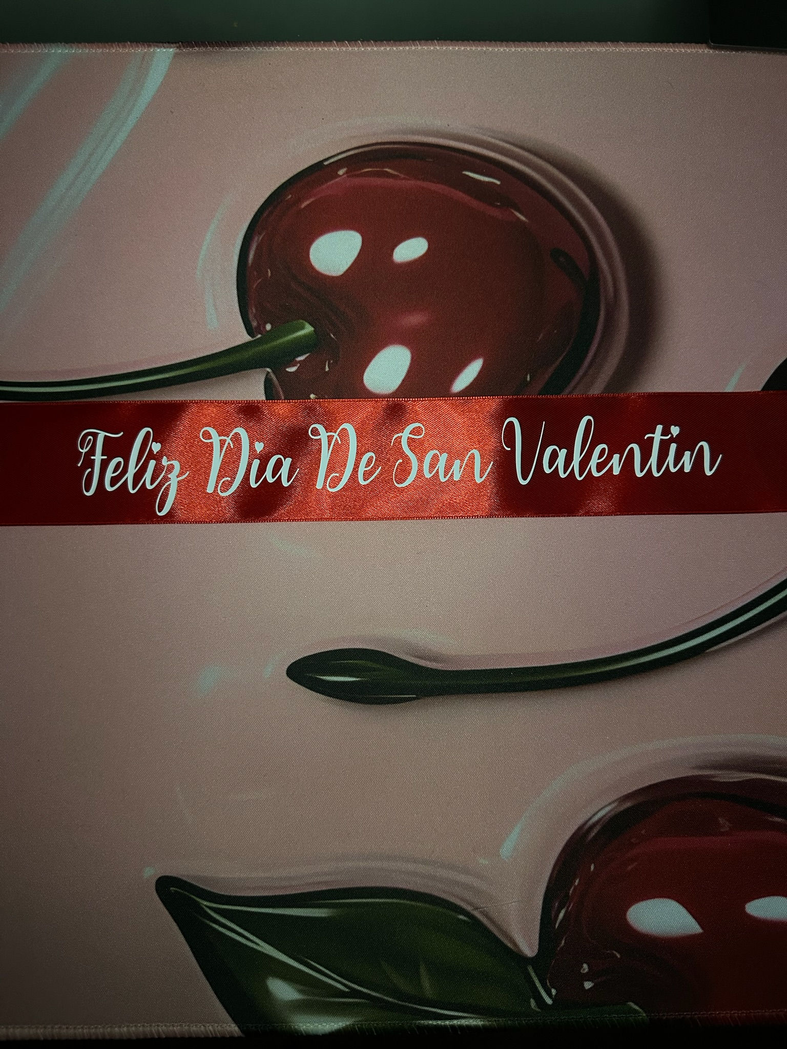 Feliz Dia de San Valentin Ribbons