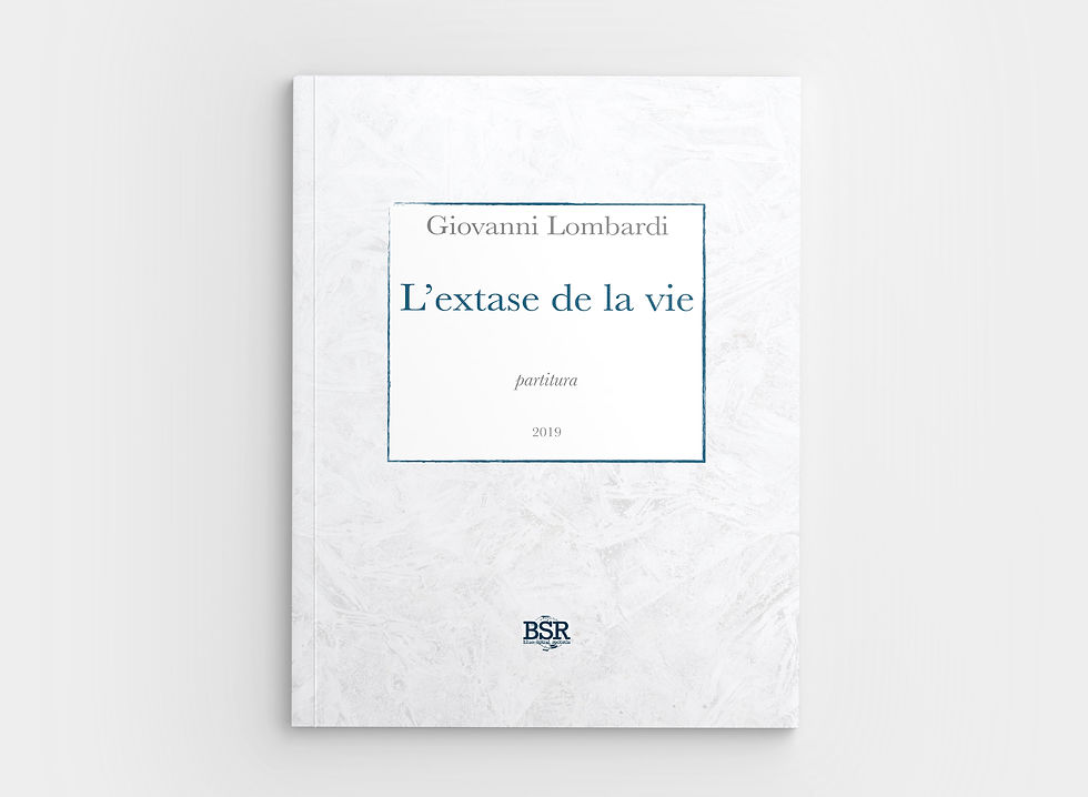 L'extase de la vie | Giovanni Lombardi