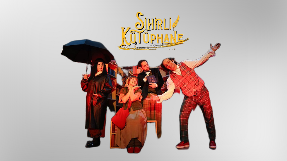 Sihirli Kütüphane Tiyatro Oyunu 6 Aralık'ta İzmit'te!