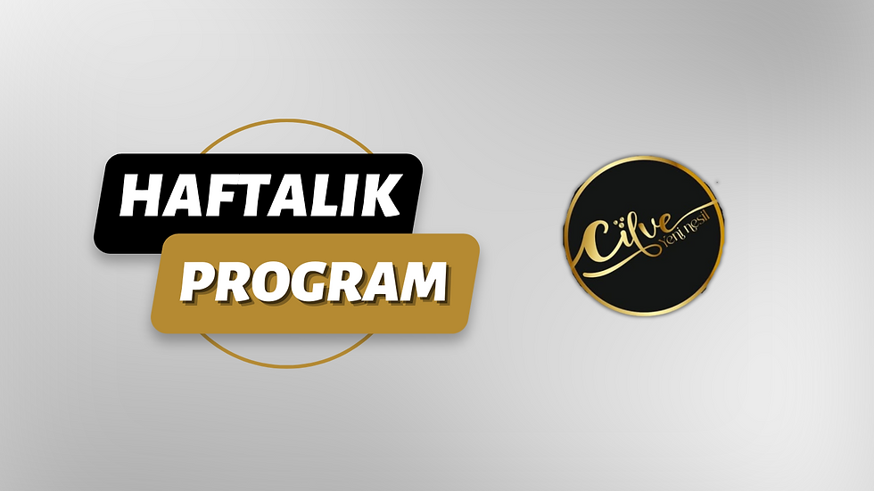 Cilve Yeni Nesil Haftalık Canlı Müzik Programı sizlerle.