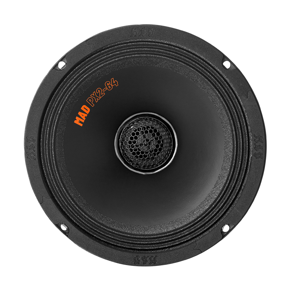 Medios con Tweeter Gas Audio PX2-64 6.5" 100rms / 200W