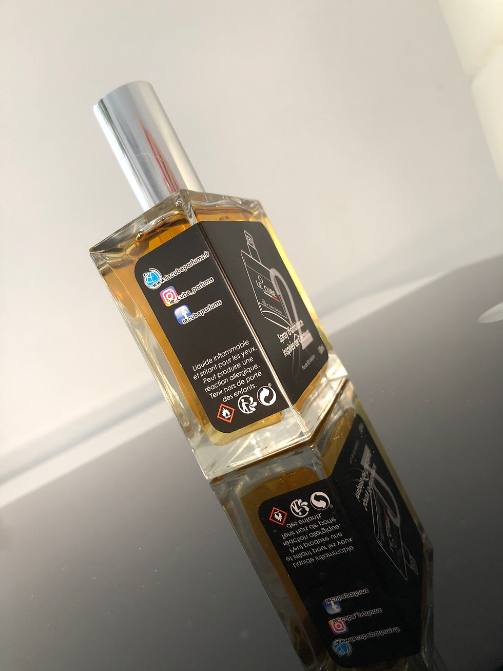 Miniature : Le Cube Spray pour Lui n°2 - Inspiration olfactive BOIS D'ARGENT de DIOR