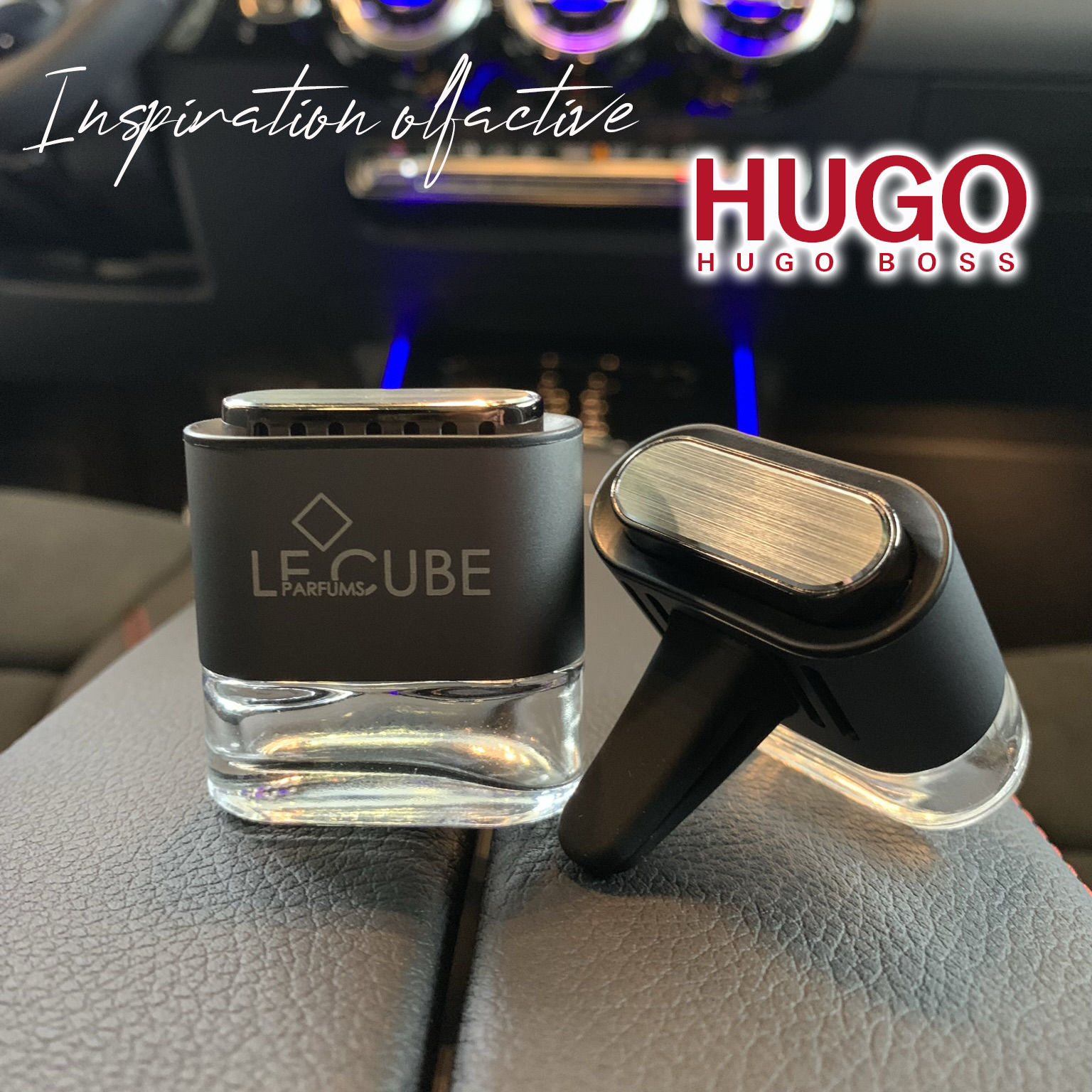 Le Cube Clip-Cars pour Lui n°5 - Inspiration olfactive HUGO de HUGO BOSS