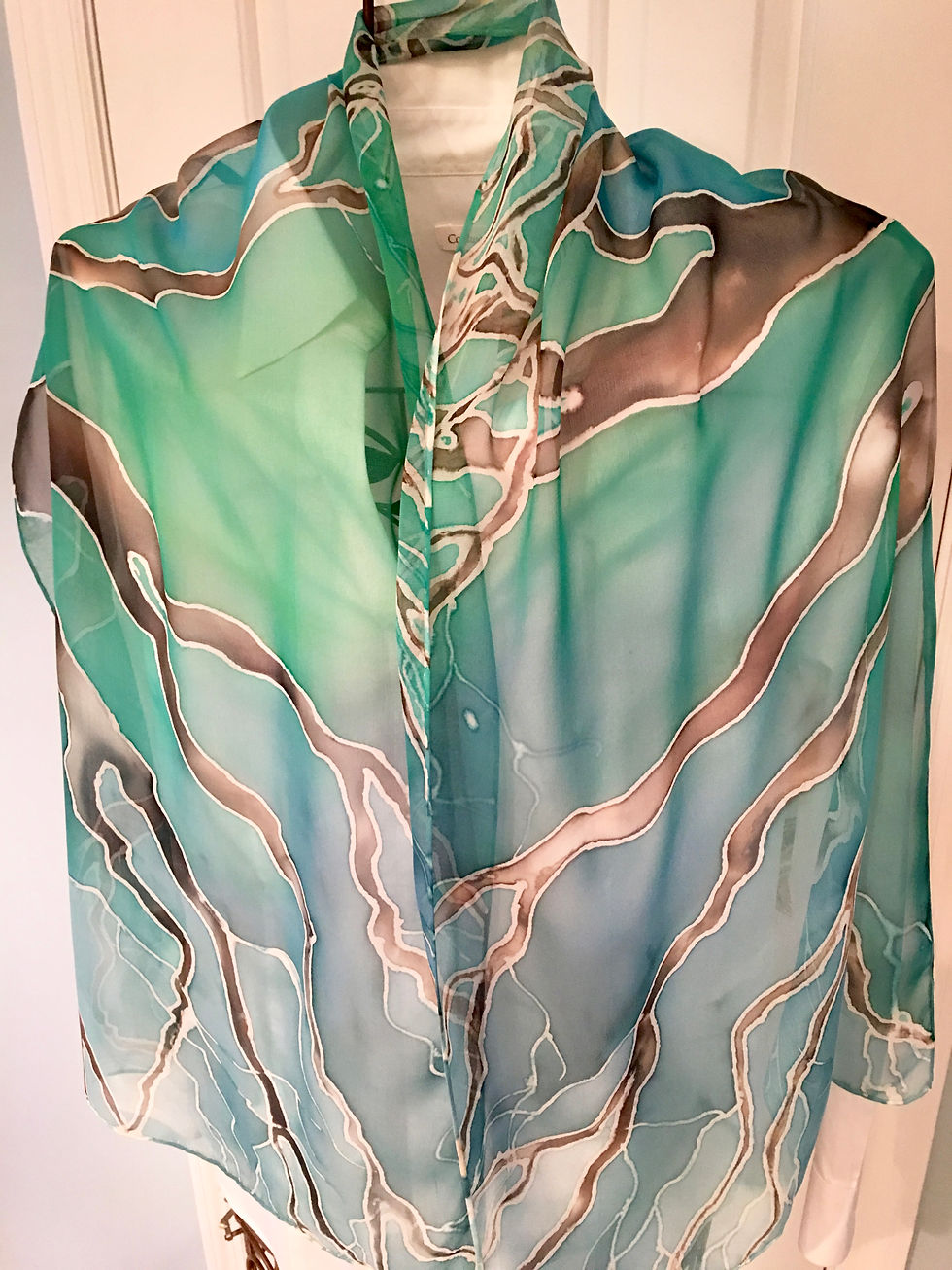Thumbnail: 22” by 90” Silk Chiffon