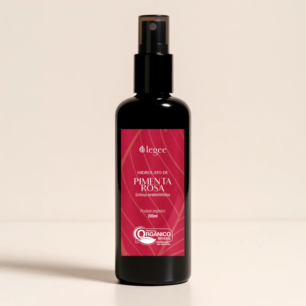 Hidrolato de Pimenta Rosa (Schinus terebinthifolius) Legee - 200mL