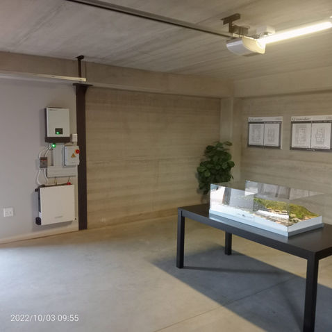 SECURI-WALL Structures Precast concrete security walling garage unit