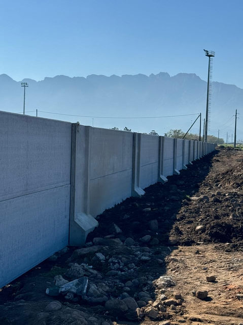 SECURI-WALL Precast concrete security walling Project: Breede Valley