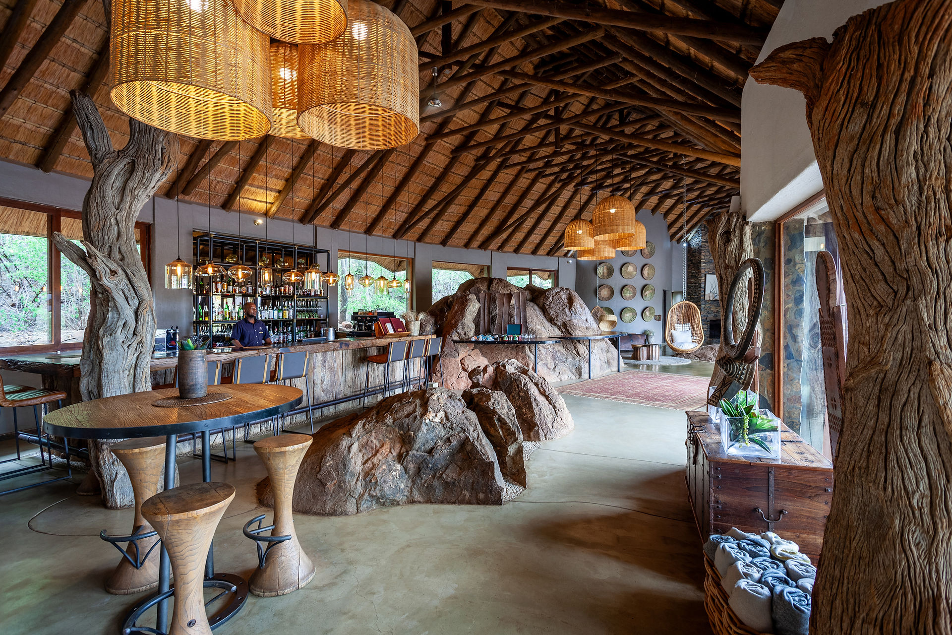 Stunning main area at Madikwe Hills - Safari Travel Agency