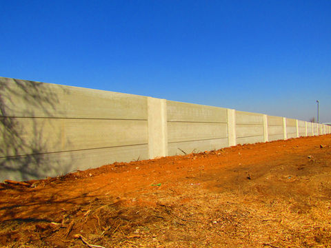 SECURI-WALL Precast concrete security walling Project: ATS Transport