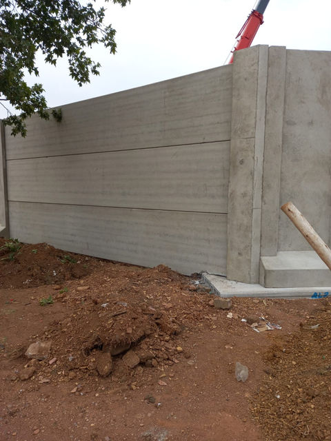SECURI-WALL Precast concrete security walling