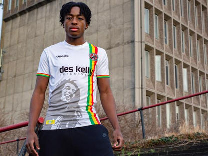 Bob Marley's last ever outdoor concert inspires new soccer shirt