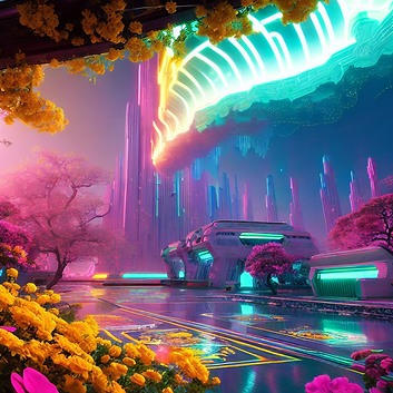 gooey.ai - photo An 8k resolution matte painting... made of gold by greg rutkowski and bee