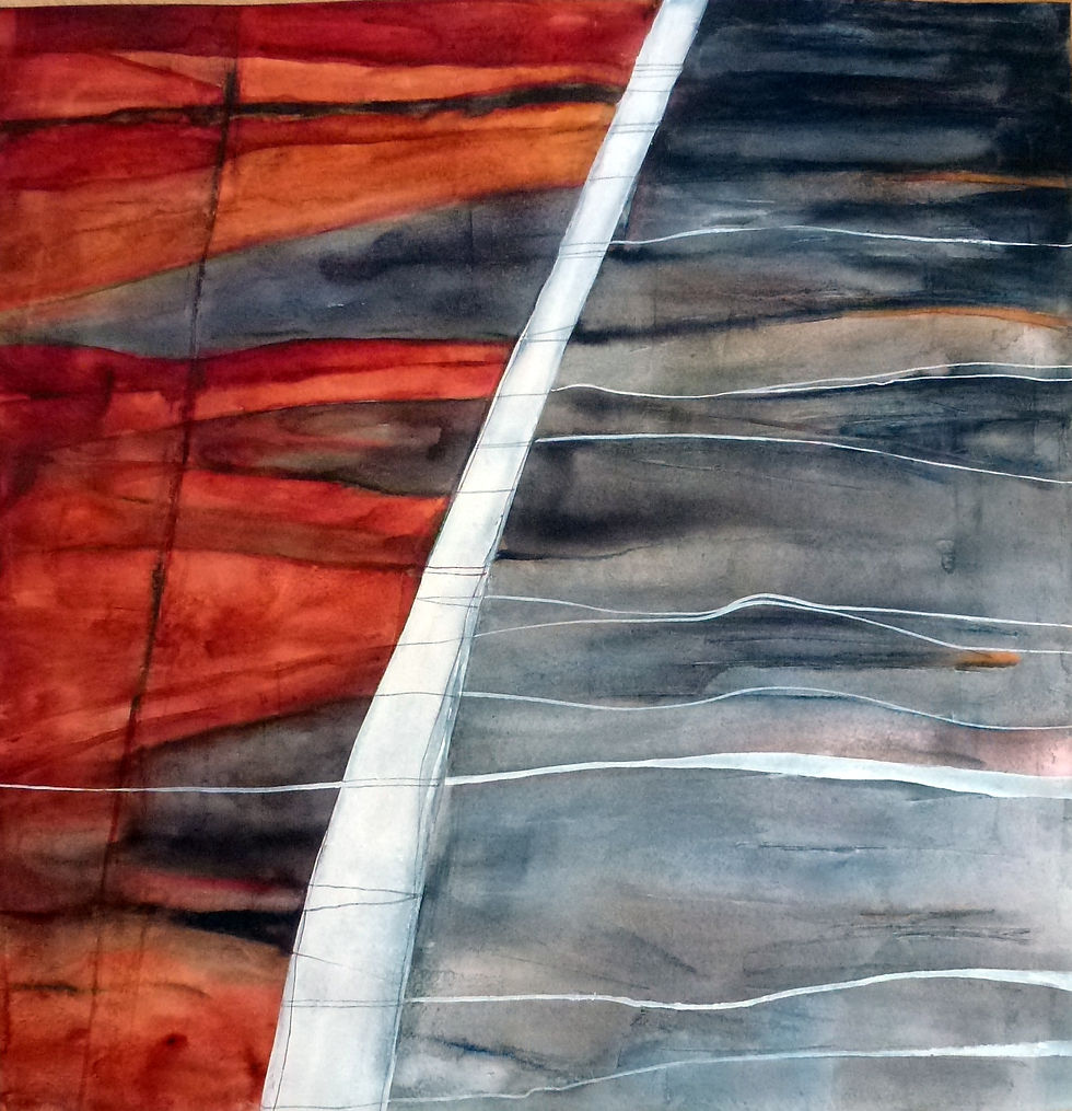 Frontière Rouge-Gris FI 48x48