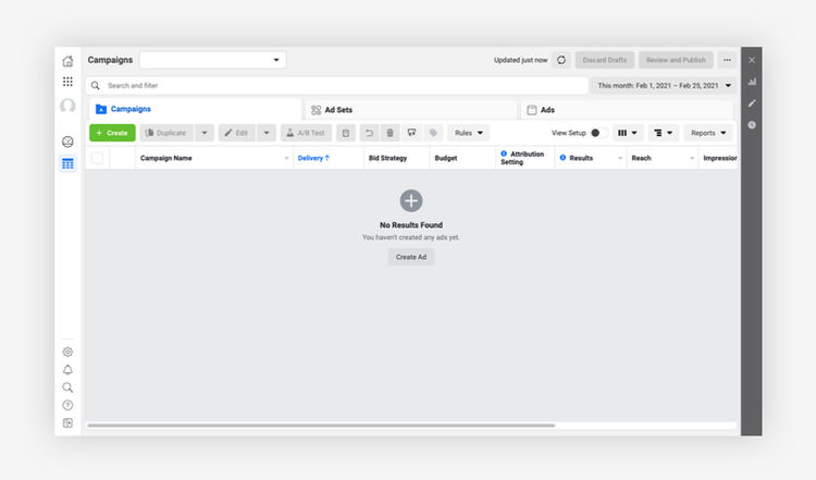facebook campaign dashboard