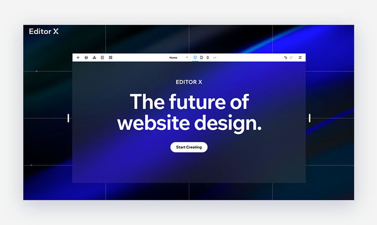 wix landing page