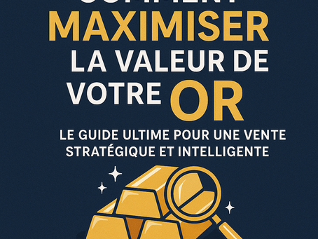 Comment maximiser la valeur de votre or : le guide ultime pour une vente stratégique et intelligente