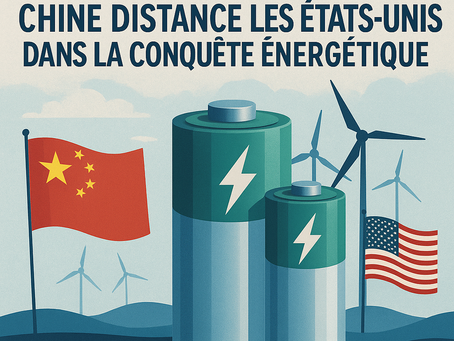 Batteries du futur : la Chine distance les États-Unis dans la conquête énergétique