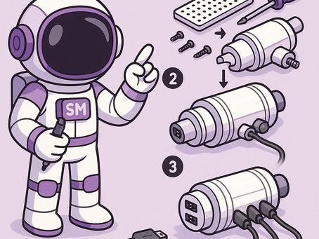 SM-Boy te montre comment créer une station de recharge USB multiple inspirée des modules ISS