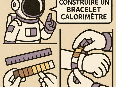 SM-Boy te montre comment construire un bracelet calorimètre (inspiré des relevés martiens)