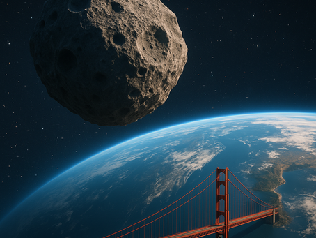 Un astéroïde aussi massif que le Golden Gate va frôler la Terre : voici pourquoi ce passage fascine l’humanité