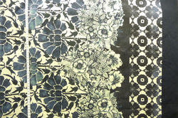 NEU 48 100% Baumwolle Fr. 32.--, Bordüre einseitig an der Webkannte