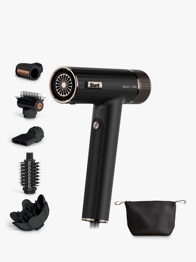 Shark SpeedStyle HD752UK Pro 5-in 1 High Velocity System Black Hair Dryer