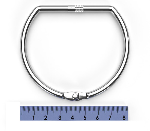Jailer Rings copy of Heavy Duty Nickel Plated Metal Jailers Key Ring - Large 76mm ...
