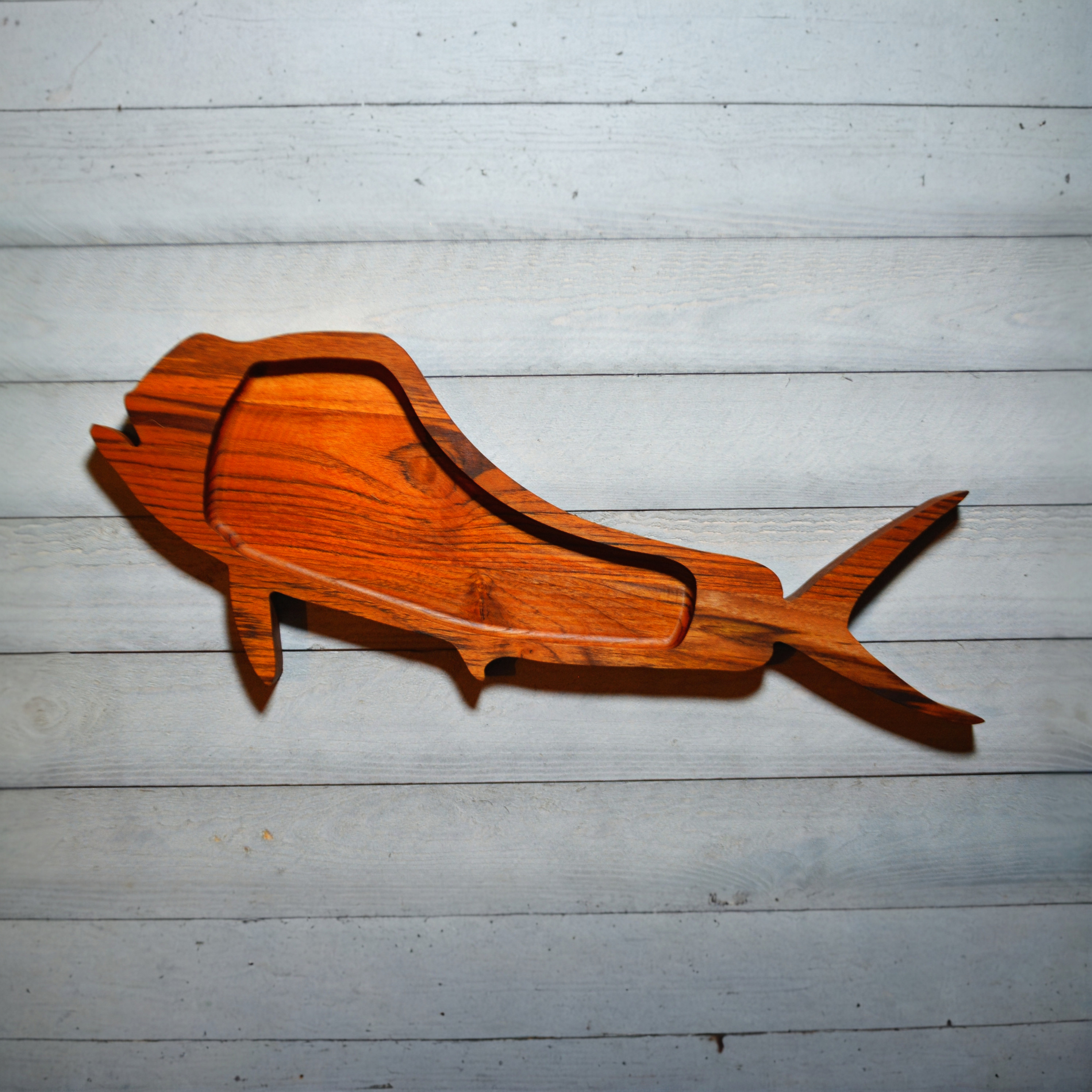 Teak Mahi-Mahi Tray