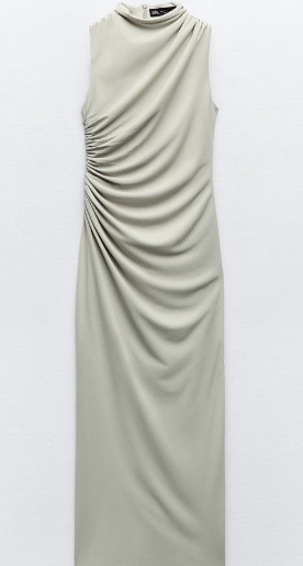 Draped Dress Zara