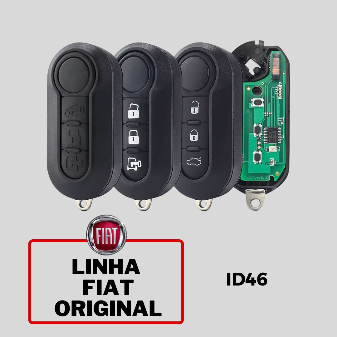 CHAVE CANIVETE FIAT ORIGINAL ID46