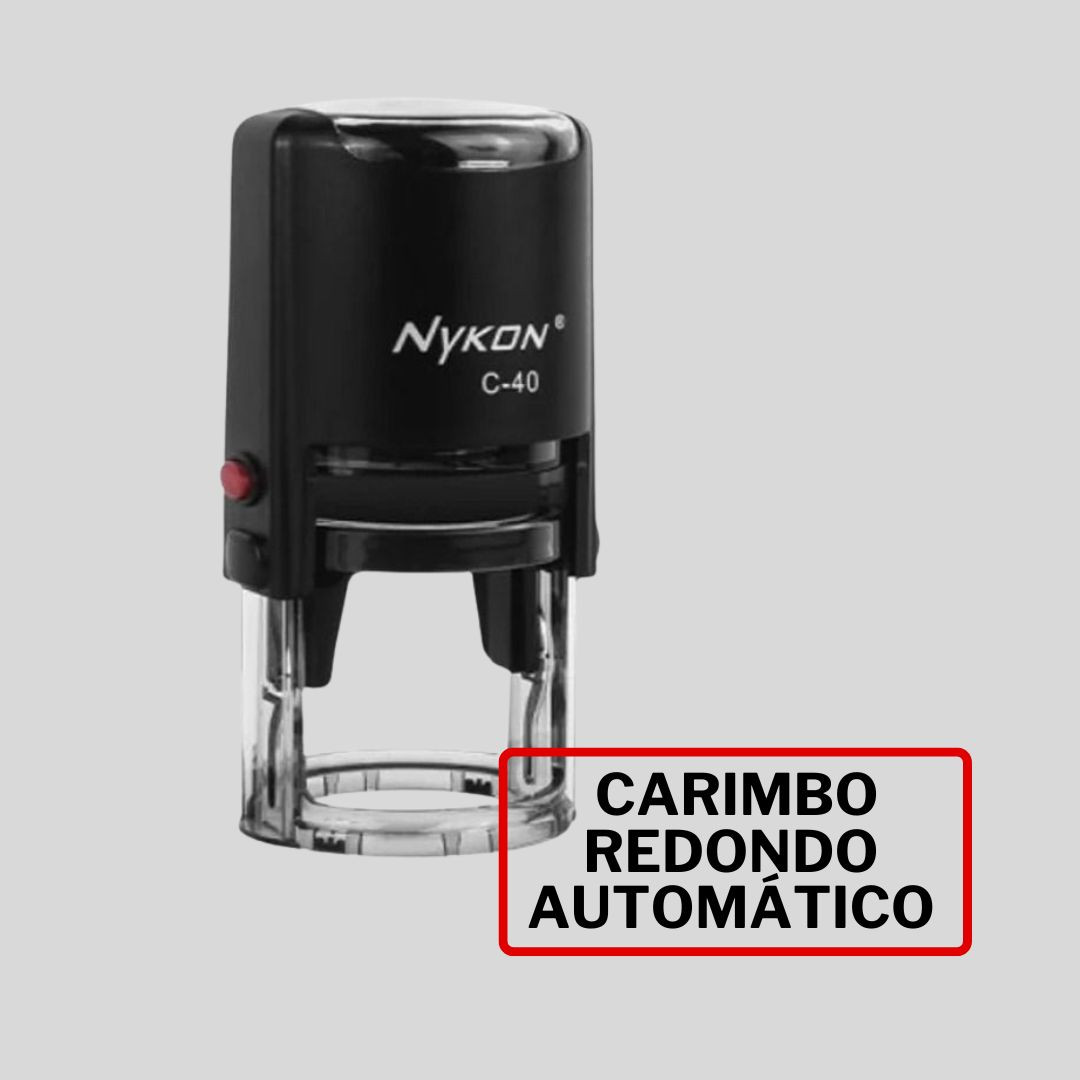 CARIMBO REDONDO AUTOMÁTICO C40 NYKON